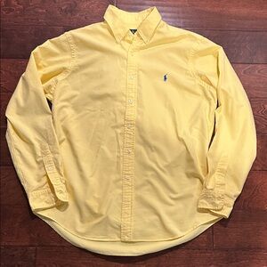 Ralph Lauren Button Down Shirt Yellow